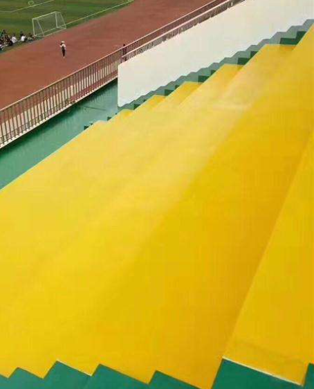 宾县球场台阶翻新修补改造